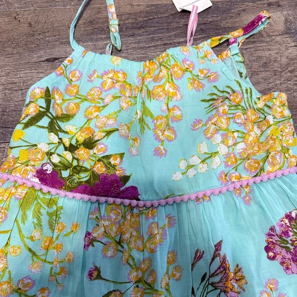 NWT Vineyard Vines Girls Tiered Halter Dress - XS